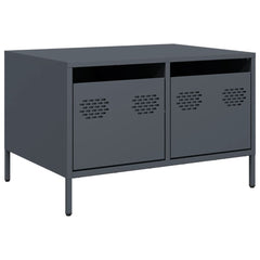 vidaXL TV Cabinet Anthracite 68x50x43,5 cm Cold-rolled Steel 2