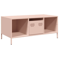 vidaXL Coffee Table Pink 101.5x50x43.5 cm Cold-rolled Steel 2