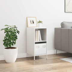vidaXL Sideboard White 35x39x73.5 cm Cold-rolled Steel 3