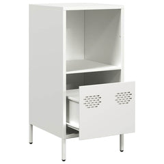 vidaXL Sideboard White 35x39x73.5 cm Cold-rolled Steel 5