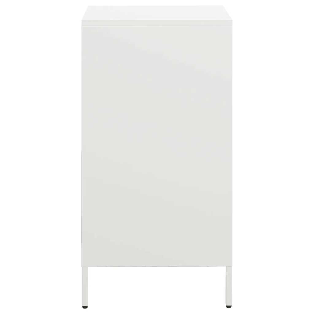 vidaXL Sideboard White 35x39x73.5 cm Cold-rolled Steel 6