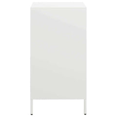 vidaXL Sideboard White 35x39x73.5 cm Cold-rolled Steel 6