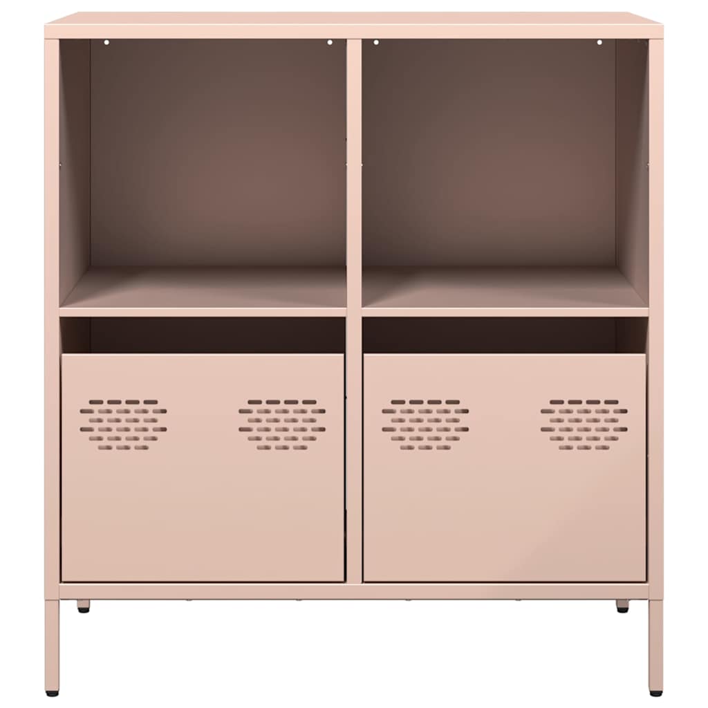 Sideboard 68x39x73.5 cm Cold-rolled Steel Pink