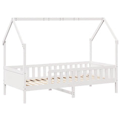 Kids Bed Frame with Drawers without Mattress White 80 cm 200 cm