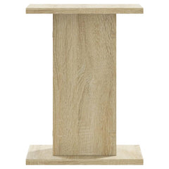 vidaXL Speaker Stands 2 pcs Sonoma Oak 30x30x40 cm Engineered Wood 5