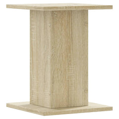 vidaXL Speaker Stands 2 pcs Sonoma Oak 30x30x40 cm Engineered Wood 4