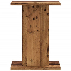 vidaXL Speaker Stands 2 pcs Old Wood 30x30x40 cm Engineered Wood 5