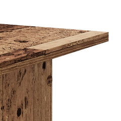 vidaXL Speaker Stands 2 pcs Old Wood 30x30x40 cm Engineered Wood 6