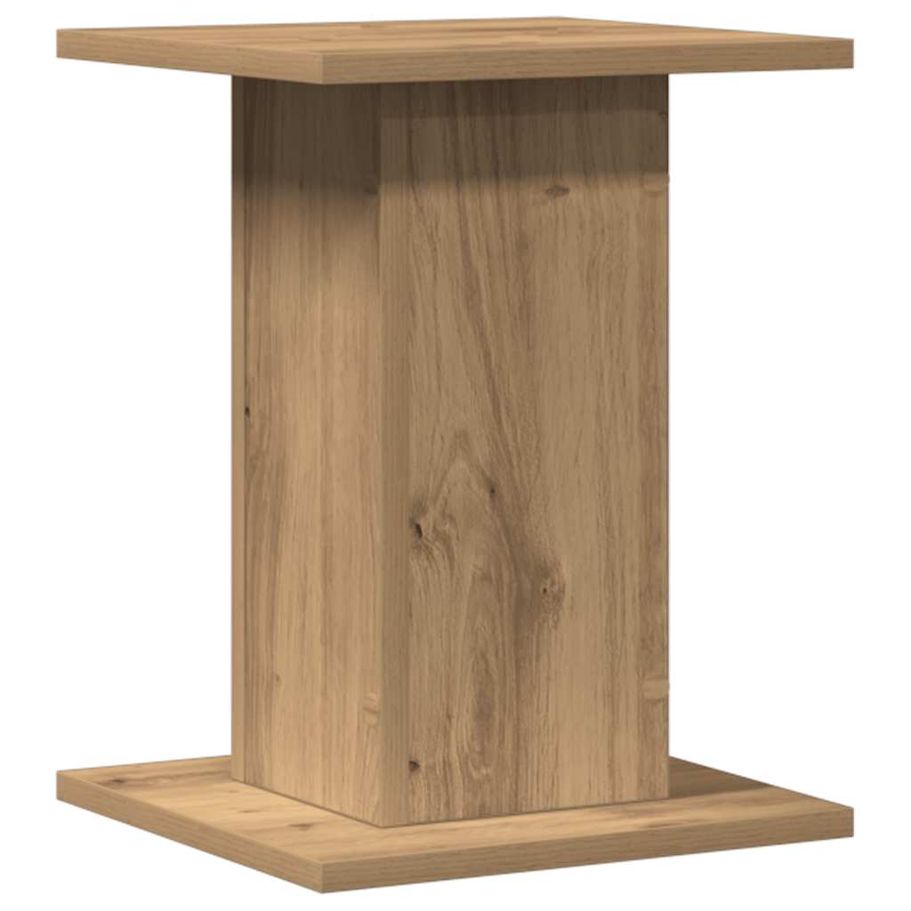 vidaXL Speaker Stands 2 pcs Artisan Oak 30x30x40 cm Engineered Wood 2