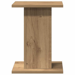 vidaXL Speaker Stands 2 pcs Artisan Oak 30x30x40 cm Engineered Wood 5