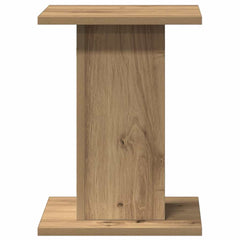 vidaXL Speaker Stands 2 pcs Artisan Oak 30x30x40 cm Engineered Wood 4