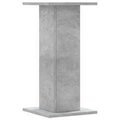 vidaXL Speaker Stands 2 pcs Concrete Grey 30x30x60 cm Engineered Wood 4