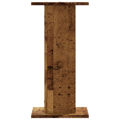 vidaXL Speaker Stands 2 pcs Old Wood 30x30x60 cm Engineered Wood 3