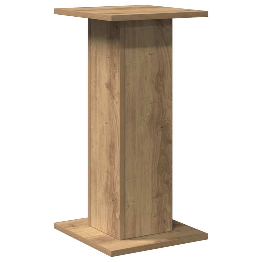 vidaXL Speaker Stands 2 pcs Artisan Oak 30x30x60 cm Engineered Wood 2