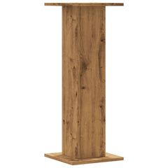 vidaXL Speaker Stands 2 pcs Artisan Oak 30x30x80 cm Engineered Wood 4