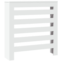 vidaXL Radiator Cover White 78 x 20 x 82 cm Engineered Wood 2