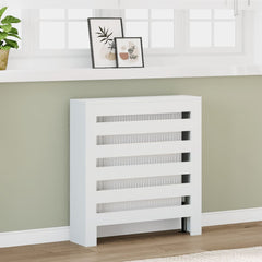 vidaXL Radiator Cover White 78 x 20 x 82 cm Engineered Wood 1