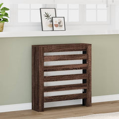 vidaXL Radiator Cover Brown Oak Engineered Wood 1