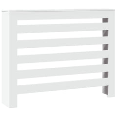 vidaXL Radiator Cover White 104 x 20 x 82 cm Engineered Wood 2
