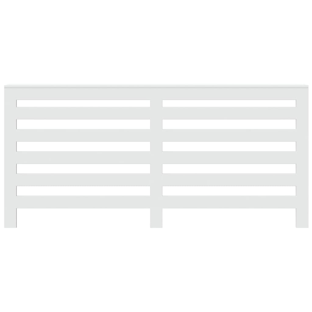 vidaXL Radiator Cover White 175 x 20 x 82 cm Engineered Wood 3