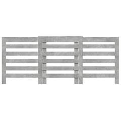 vidaXL Radiator Cover Concrete Grey 205 x 21.5 x 83.5 cm 3
