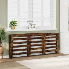 vidaXL Radiator Cover 205x21.5x83.5 cm Engineered Wood