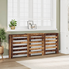 vidaXL Radiator Cover 205x21.5x83.5 cm Engineered Wood