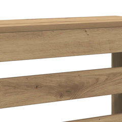 vidaXL Radiator Cover Oak 205 x 21.5 x 83.5 cm Engineered Wood 6