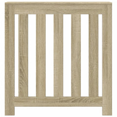 vidaXL Radiator Cover Sonoma Oak 78 x 20 x 82 cm Engineered Wood 3