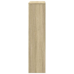vidaXL Radiator Cover Sonoma Oak 78 x 20 x 82 cm Engineered Wood 5