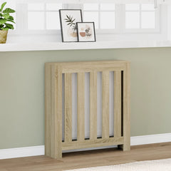 vidaXL Radiator Cover Sonoma Oak 78 x 20 x 82 cm Engineered Wood 1
