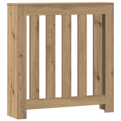vidaXL Radiator Cover Oak 78 x 20 x 82 cm Engineered Wood 2