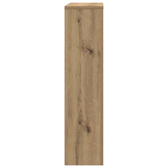 vidaXL Radiator Cover Oak 78 x 20 x 82 cm Engineered Wood 5
