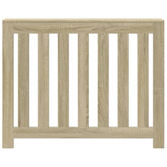 vidaXL Radiator Cover Sonoma Oak 104 x 20 x 82 cm Engineered Wood 3