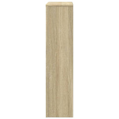 vidaXL Radiator Cover Sonoma Oak 104 x 20 x 82 cm Engineered Wood 4