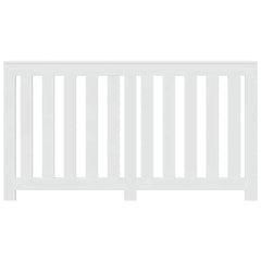 vidaXL Radiator Cover White 149 x 20 x 82 cm Engineered Wood 3