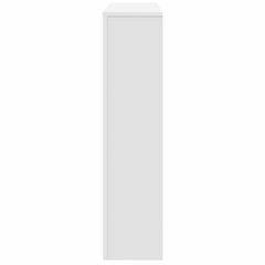 vidaXL Radiator Cover White 149 x 20 x 82 cm Engineered Wood 5