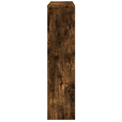 vidaXL Radiator Cover Smoked Oak 175 x 20 x 82 cm Engineered Wood 5