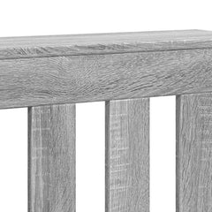 vidaXL Radiator Cover Grey Sonoma 205 x 21.5 x 83.5 cm Engineered Wood 6