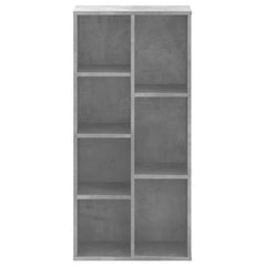 vidaXL Bookcase Concrete Grey 50x25x105 cm Engineered Wood 4