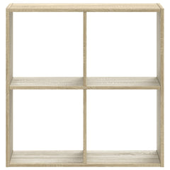 vidaXL Bookcase Sonoma Oak 68,5x32x68,5 cm Engineered Wood 4