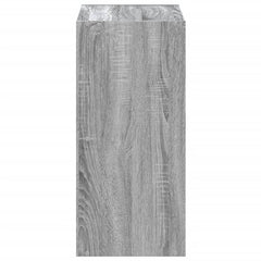 vidaXL Bookcase Grey Sonoma 68,5x32x68,5 cm Engineered Wood 6
