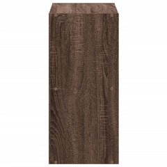 vidaXL Bookcase Brown Oak 68,5x32x68,5 cm Engineered Wood 6