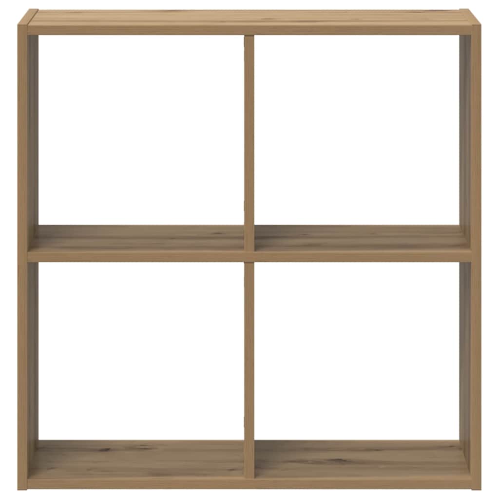 vidaXL Bookcase Artisian Oak 68,5x32x68,5 cm Engineered Wood 4