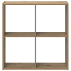 vidaXL Bookcase Artisian Oak 68,5x32x68,5 cm Engineered Wood 4