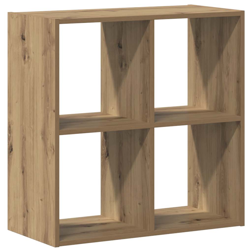 vidaXL Bookcase Artisian Oak 68,5x32x68,5 cm Engineered Wood 5