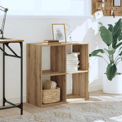 vidaXL Bookcase Artisian Oak 68,5x32x68,5 cm Engineered Wood 1