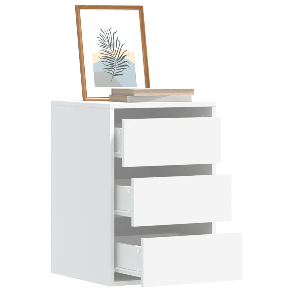 vidaXL Corner Chest of Drawers 40x41x58 cm Engineered Wood
