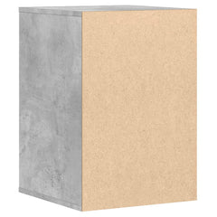 vidaXL Corner Chest of Drawers Concrete Grey 40x41x58 cm Engineered Wood 6