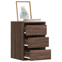 vidaXL Corner Chest of Drawers 40x41x58 cm Engineered Wood